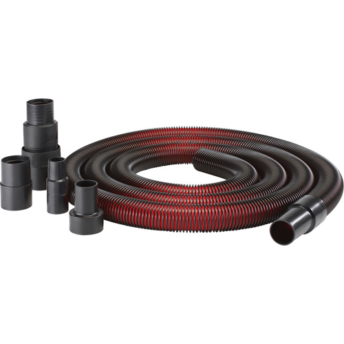 Tuyau 1-1/2" x 12' de qualit&eacute; sup&eacute;rieure r&eacute;sistant &agrave; l&eacute;crasement avec adaptateur Equipex