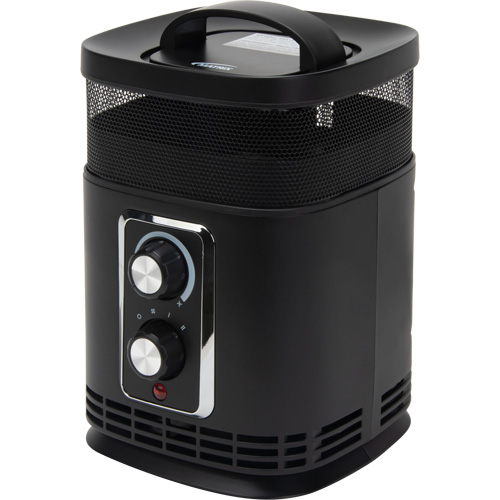 360 Degree Surround Portable Heater, Ceramic, Electric, 5200 BTU/H Equipex