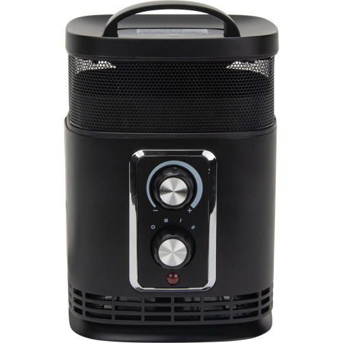 360 Degree Surround Portable Heater, Ceramic, Electric, 5200 BTU/H Equipex