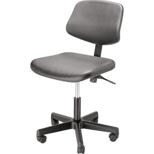 Ergonomic Seating, Polyurethane, Black, 250 lbs. Capacity Equipex