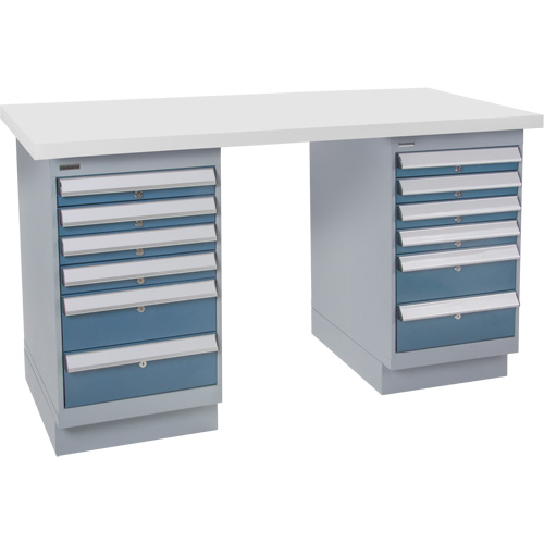 Pre-Designed Workbench, 72" W x 30" D x 34" H, 2500 lbs. Capacity Equipex