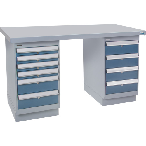 &eacute;tabli pr&eacute;conçu, 60" la x 36" p x 34" h, Capacit&eacute; 2500 lb Equipex