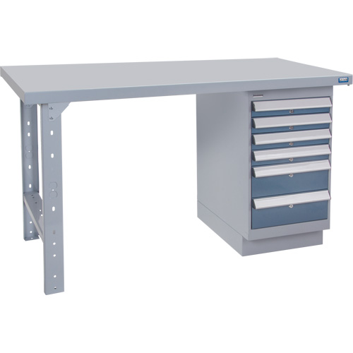 &eacute;tabli pr&eacute;conçu, 72" la x 36" p x 34" h, Capacit&eacute; 2500 lb Equipex