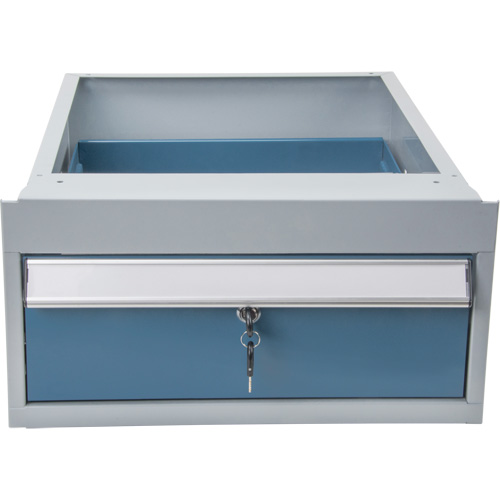 Single-Drawer Workbench, Steel, 18" W x 21" D x 9" H Equipex