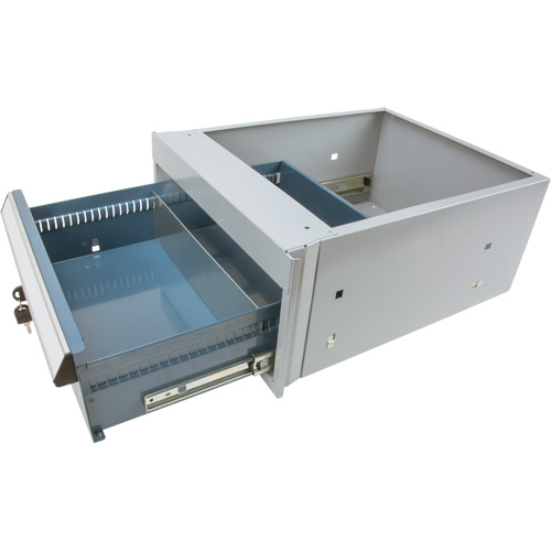 Single-Drawer Workbench, Steel, 18" W x 21" D x 9" H Equipex