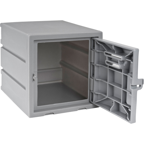 Locker, 12" x 15" x 12", Grey, Assembled Equipex