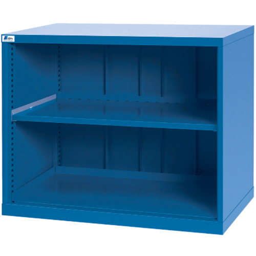 Shelf Cabinets, Steel, 33-1/2" H x 40-1/4" W x 22-1/2" D, Bright blue Equipex