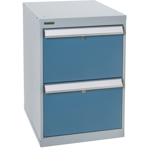 Two-Drawer Pedestal Workbench, 18" W x 21" D x 28" H Equipex