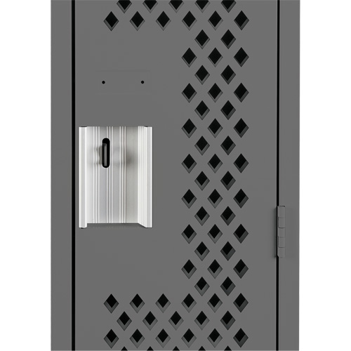 Casiers Clean Line, 12" x 12" x 72", Acier, Charbon, Rivet (assembl&eacute;), Perfor&eacute; Equipex