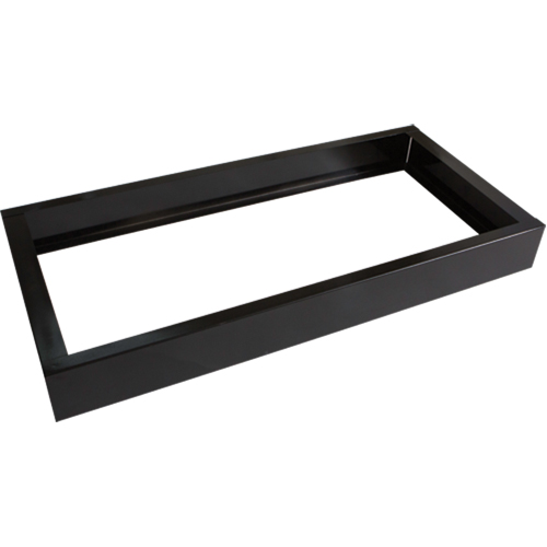 Base encastr&eacute;e pour casiers robustes enti&egrave;rement soud&eacute;e Concorde, 3 Blocs, 4" lo x 36" la x 17" p, Noir, Acier Equipex