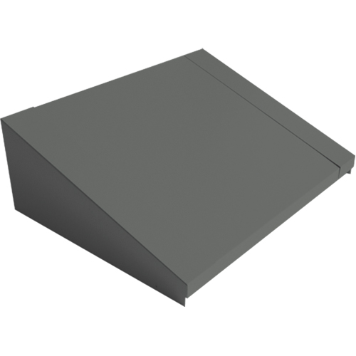 All-Welded Concorde - Heavy-Duty Lockers Sloping Top, 2 Bank, 18" D x 24" W x 6" H, Steel Equipex