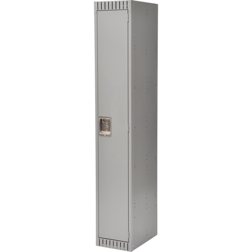 Casiers, 12" x 18" x 72", Acier, Gris, Rivet (assembl&eacute;) Equipex