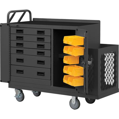 Heavy Duty Mobile Work Stations, Steel Surface Equipex
