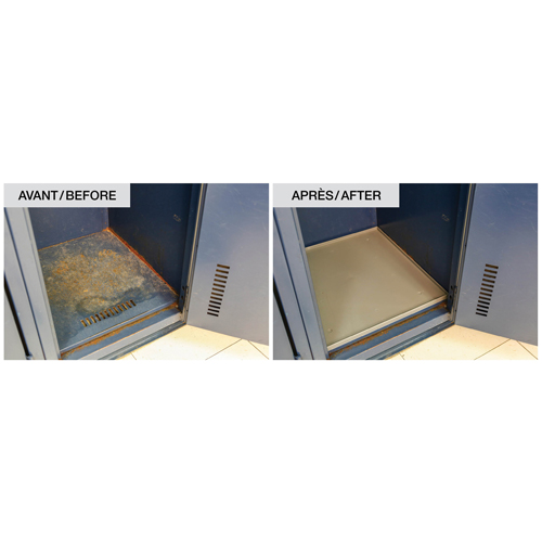 Locker Base Insert, Fits Locker Size 12" x 18", Dark Grey, Plastic Equipex