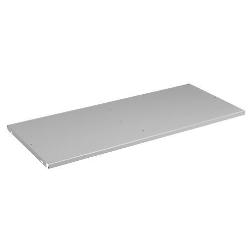 Tablette additionnelle pour armoire, 36" x 24", Capacit&eacute; de 200 lb, Acier, Gris p&acirc;le Equipex
