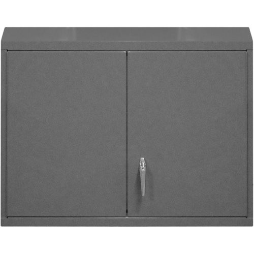 Armoire murale, 27" h x 29-7/8" la x 13-11/16" p, 2 tablettes, Acier, Gris Equipex