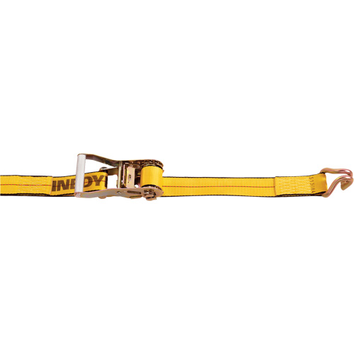 Tendeur d'arrimage &agrave; cliquet, Crochet &agrave; fil m&eacute;tallique, 2" , 30' , Charge d'utilisation max. 3333 lb (1511 kg) Equipex