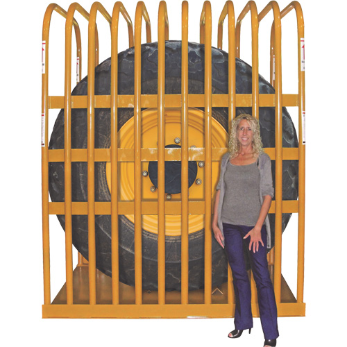 T112 12-Bar Earthmover Tire Inflation Cage Equipex