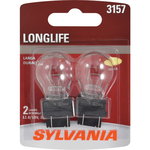 3157 Long Life Mini Automotive Bulb, Incandescent, 26.9 W/8.3 W, Off White Equipex