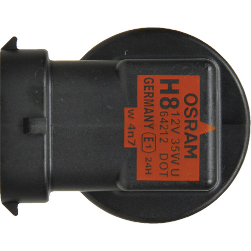 H8 Basic Headlight Bulb, Halogen, 35 W, Off White Equipex