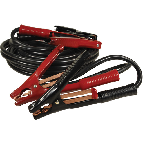 C&acirc;bles de d&eacute;marrage robustes, 4 AWG, 500 A, C&acirc;ble 20' Equipex