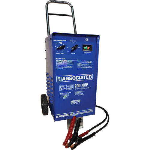 Chargeur rapide 6/12 V &agrave; roues Equipex
