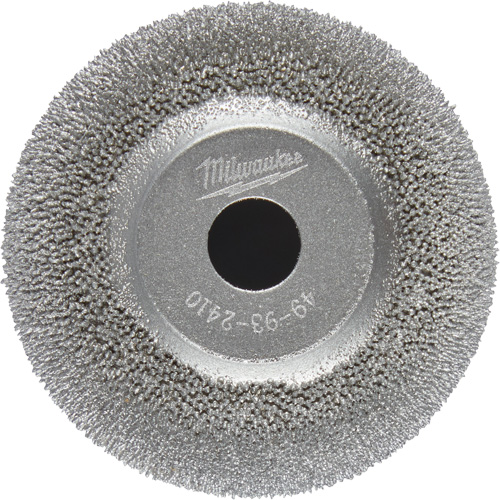Meule &agrave; polir &agrave; contour &eacute;vas&eacute; 2" pour ponceuse pour pneus &agrave; basse vitesse M12 Fuel Equipex