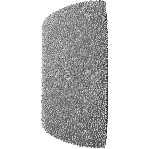 Meule &agrave; polir &agrave; contour &eacute;vas&eacute; 2" pour ponceuse pour pneus &agrave; basse vitesse M12 Fuel Equipex
