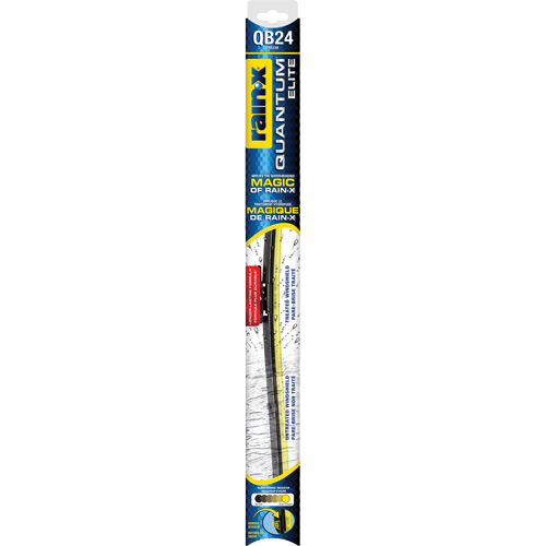 Balai d'essui-glace Quantum Elite avec adaptateurs, 24", Toute saison Equipex
