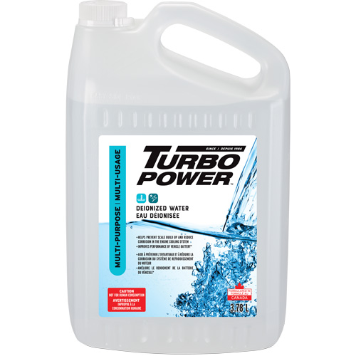 Turbo Power Multi-Purpose Deionized Water, Jug Equipex