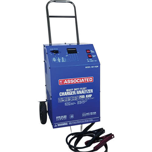 Chargeur & analyseur 6/12/24 V HD pour parc automobile Equipex