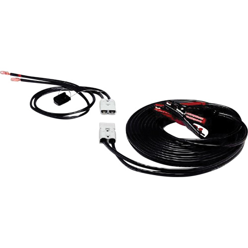 Pinces robustes enti&egrave;rement isol&eacute;es avec adaptateurs de borne lat&eacute;rale, 4 AWG, 500 A, C&acirc;ble 30' Equipex