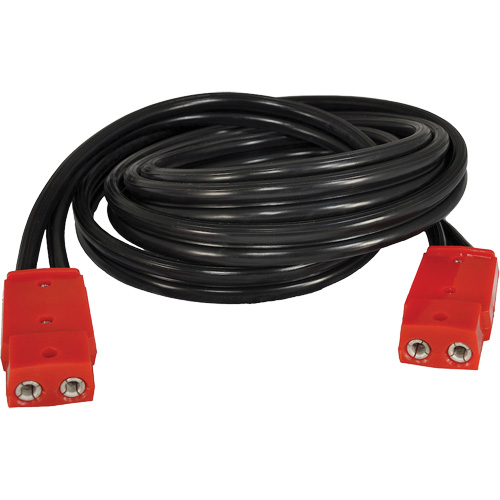 Dual Plug-In Cable, 4 AWG, 12' Cable Equipex