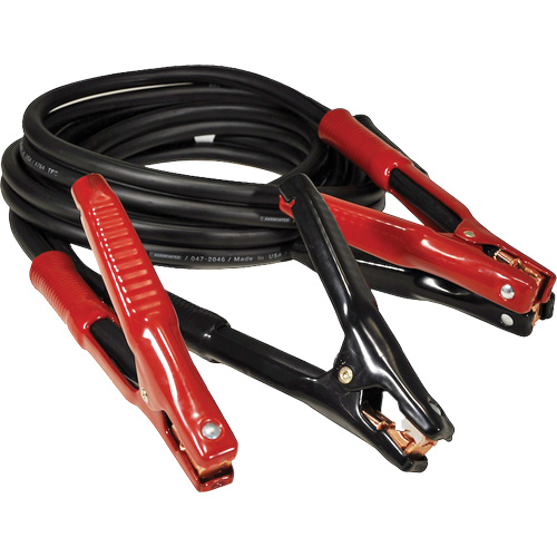 C&acirc;ble de survoltage super robuste avec tension Flexi-Spring, 1/0 AWG, 800 A, C&acirc;ble 15' Equipex