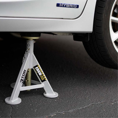 B&eacute;quilles de cric &agrave; profil bas de performance Shorty, Capacit&eacute; de 3 tonnes, 11" - 17" h Equipex