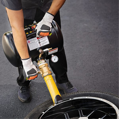 R&eacute;servoir de 5 gallons pour d&eacute;monte-talons de pneu s&eacute;rie Pro, Convient aux jantes de taille 24-1/2" Equipex