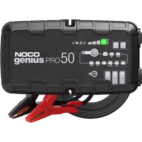Genius&reg; Pro50 50-Amp Battery Charger Equipex