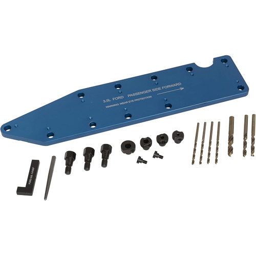 Manifold Drill Template for Ford 3.5L Ecoboost Equipex