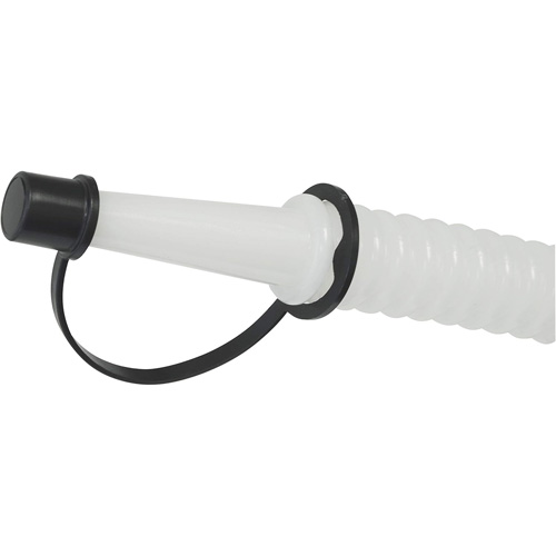 Distributeur dhuile avec couvercle et bouchon, Plastique, Capacit&eacute; de 8 pintes Equipex