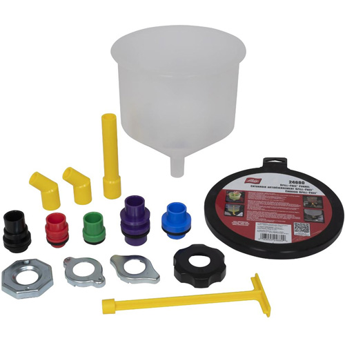 Ensemble d'entonnoir antid&eacute;versement 15 mcx Equipex
