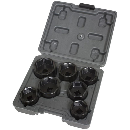 7-Piece Low Profile Filter Socket Set Equipex