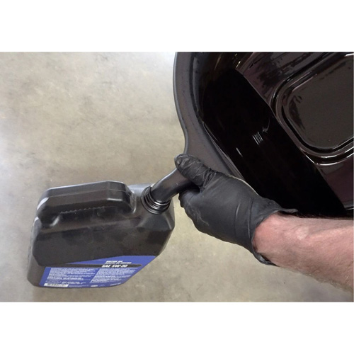 Black Oval Drain Pan Equipex