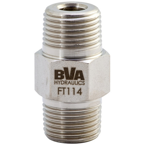 Fitting Hex Nipple, Steel Equipex