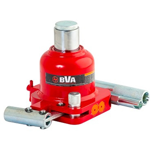 Mini cric &agrave; profil bas, 5 tonne(s), Hydraulique &agrave; main, 4-21/25" Hauteur &eacute;lev&eacute;e Equipex