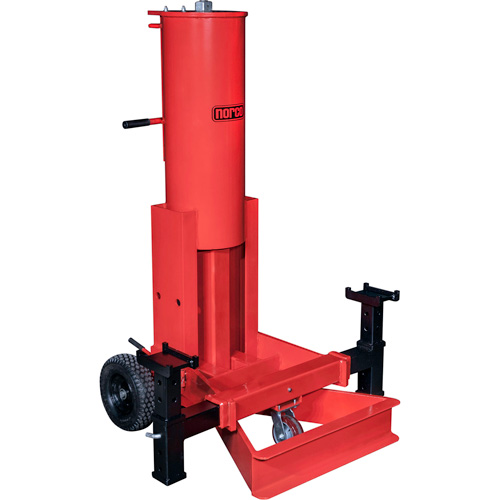 Cric de levage &agrave; air, Capacit&eacute; de 10 tonne(s), 12-1/4" - 49-1/2" h Equipex
