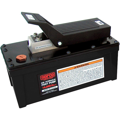 Pompe hydraulique &agrave; air de 10 000 PSI op&eacute;r&eacute;e par le pied Equipex