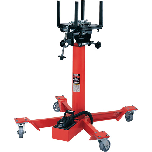 Under Hoist Air Hydraulic Truck Transmission Jack, 1 Ton(s) Lifting Capacity Equipex