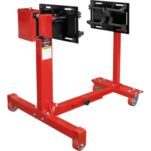 75:1 Gear-Driven Engine Stand, 1 tons Capacity, 42" H Equipex