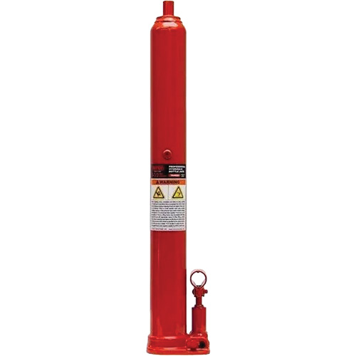 Long Hand Bottle Jack, 3 Ton(s), Manual Hydraulic, 41-1/2" Raised Height Equipex