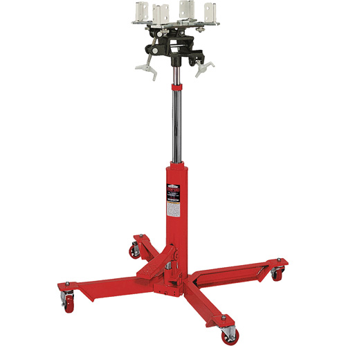 Telescopic Under Hoist Single Pump Transmission Jack, 0.5 Ton(s) Lifting Capacity Equipex
